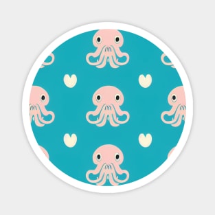 Bountiful Sea - Super Cute Colorful Octopus Pattern Magnet